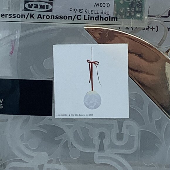 IKEA STRÅLA LED Pendant Lamp Kit - Set of 2 (Sealed) - Picture 10 of 12